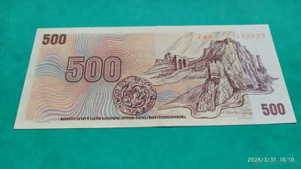 500 Kčs 1973 séria Z - 9