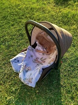 Hnedý kočiar 3-kombinácia - 9