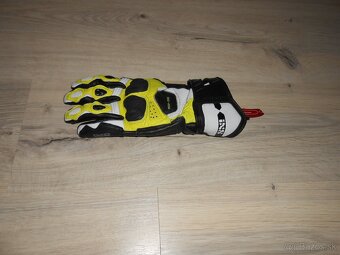 Predam nove krasne kozene moto rukavice IXS RS 200 - 9