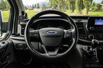 Ford Transit Custom 79kW M6, 9miest, 1. majiteľ, Nelakované - 9