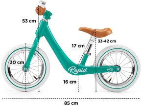 Detske odrazadlo Kinderkraft / balancny bicykel - 9