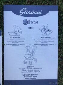Kočík Trojkombinácia Giordani Ethos Trio - 9