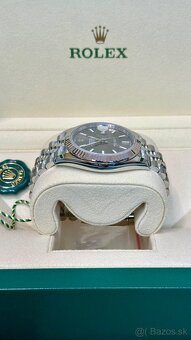 Rolex Datejust 41 Rhodium Jubille Biele zlato - 9