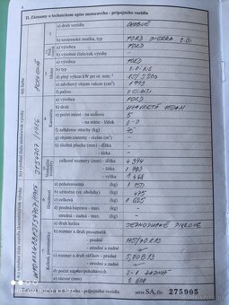 Predám Ford Sierra 2,0 LX - 9