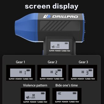 Vynikajúci Turbo Fan Drillpro až 130000 ot. + Vysávací Modul - 9
