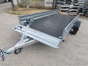 ✅Prívesný vozík 350x150cm, listové perá a tlmiče✅ - 9