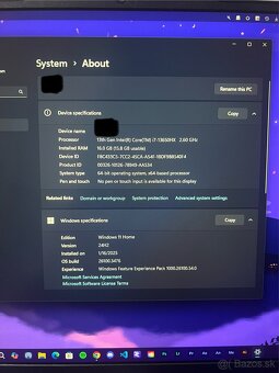 Lenovo LOQ 15IRX9 Luna Grey - záruka - 9