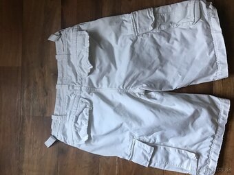 TOMMY HILFIGER originál white pánske capri nohavice L/XL - 9