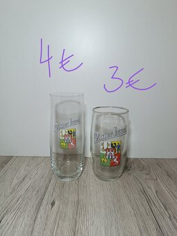 České pivové poháre 3 - 9