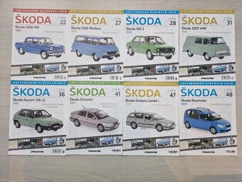 Modely Škoda 1 - 9