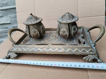 Kalamár veľký mosadzny 45€ - 9