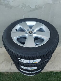 6Jx16 5x100 ET35 - NOVÉ disky original ŠKODA model NANUQ - 9