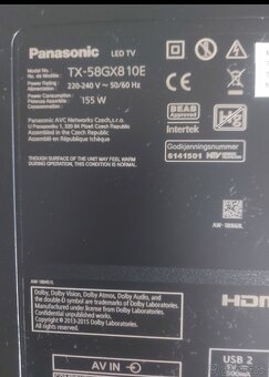 Panasonic TX-58GX810E Smart 4K - 9