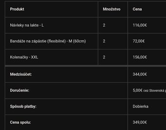 SBD návleky a bandáže - 9