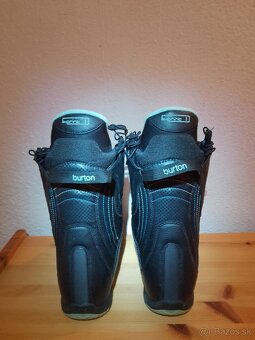 BURTON cierne SNB boty velkost 40,5 - 9