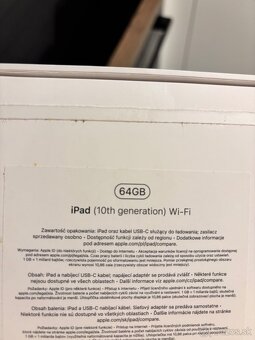 Apple iPad 10 gen blue 10,9 palcov 64gb - 9