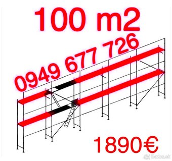 Predám stavebné lešenie , fasadné lešenie Plettac - 9
