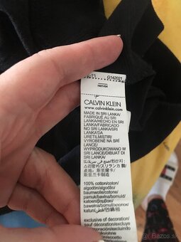 CALVIN KLEIN originál dámske miminkove/tricko S/M - 9