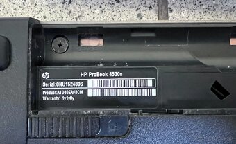 HP ProBook 4530s / i5 2430M / 8GB RAM / 120 GB SSD / 15.6" - 9