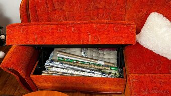 Gaučová súprava 180€ + stolík 30€ - 9