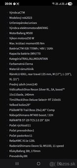 CTM Areon Xpert 29" (770Wh), matná čierna L - 9