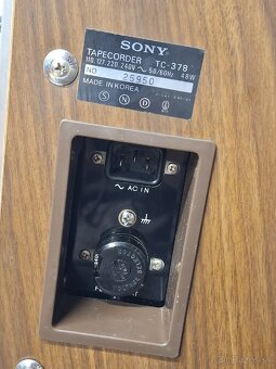REEL TO REEL 》TAPECORDER 》 SONY TC-378 - 9