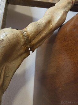 Drevený kríz s jezisom drevenym - 9