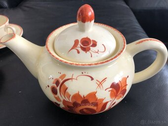 Dotmar urbach velka sada cajnik salky rucne malovana - 9