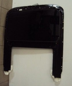 Ovládací stredový panel, stropné svetlo Audi a6 c6 4f - 9