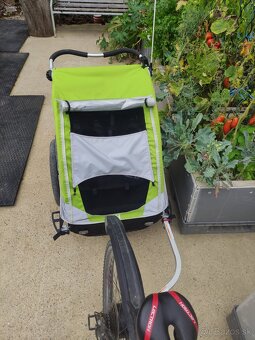 Predám detský zelený cyklovozík BURLEY D'LITE - 9