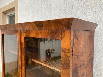 Vitrina / knižnica Biedermeier - 9