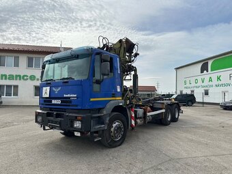IVECO EUROTRAKKER260E44 hákový naťahovak kontajnerov VIN591 - 9