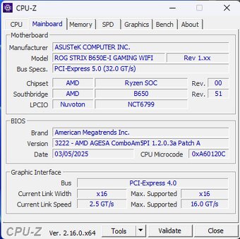 Predám ASUS ROG STRIX B650E-I GAMING WIFI - 9