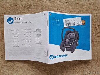Maxi Cosi Tinca + isofix základňa - 9