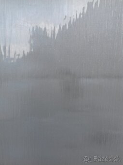 Predám hliníkové dvojkrídlové dvere 208 x 216 hnedé trojsklo - 9
