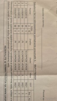 Letne pneumatiky 235/50/R19 - 9