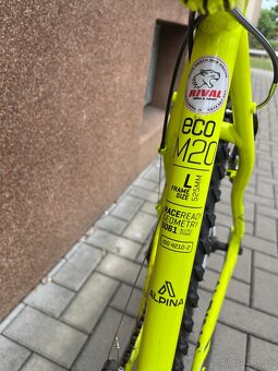 Alpina pro mužský + ženský horský bicykel, ram L a S - 9