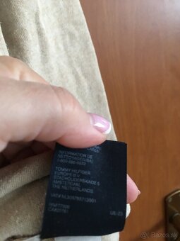 TOMMY HILFIGER originál smotanový damsky svetrik S - 9