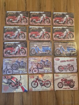 Plechova cedula Jawa 20 pionier - 9