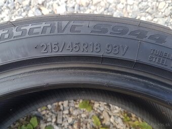 215/45 r18 zimné pneumatiky 2ks Toyo DOT2021 - 9