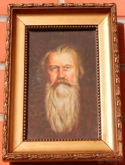 Starožitné obrazy s motívom Portrétovým - 9