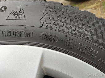 Originál alu disky+pneu VW GolfVIII 7Jx16, 5x112 ET48 - 9