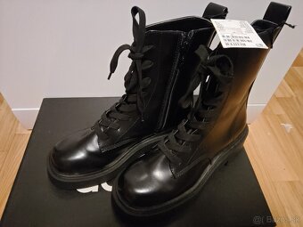 Nové nenosené Vyššie topanky na Zimu H&M č.36 - 12 Eur - 9