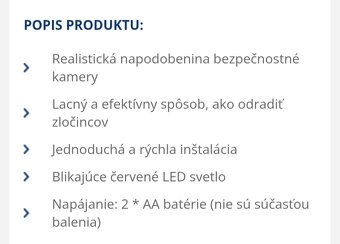 STOP ZLODEJOM - MAKETA KAMERY - 9