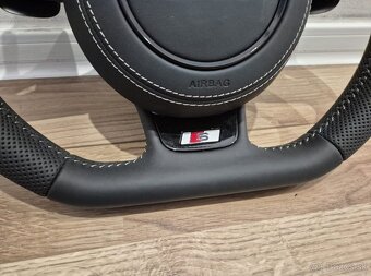 VOLANT AUDI KOŽENÝ MULTIFUNKCNY + s AIRBAGOM - 9
