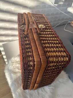 Ratanový piknikový kôš - 9