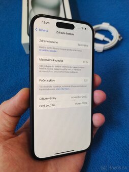 Apple iphone 15 128GB Black - 9