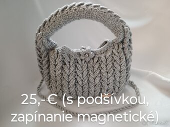 Háčkovaná kabelka - 9