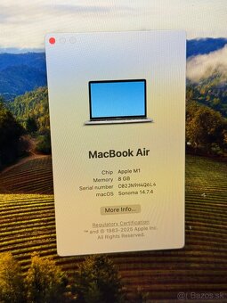 Apple Macbook air M1 8/256gb- Super stav - 9