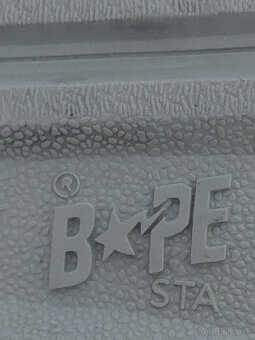 Bathing Ape BapeSta Low Grey Black - 9